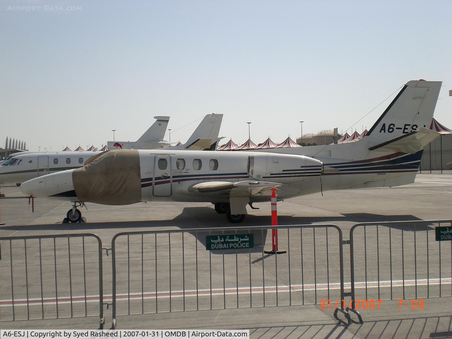 A6-ESJ, 1975 Cessna 500 Citation C/N 500-0260, Cessna Citation 500