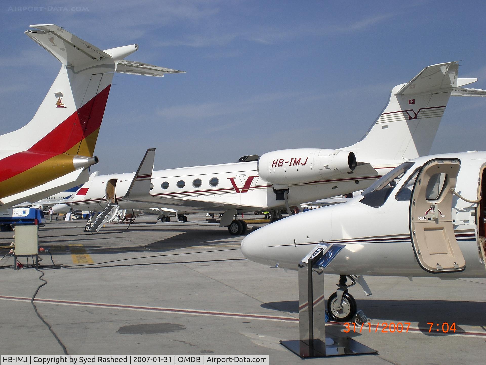 HB-IMJ, 1997 Gulfstream Aerospace Gulfstream V C/N 517, @ MEBA - Dubai
