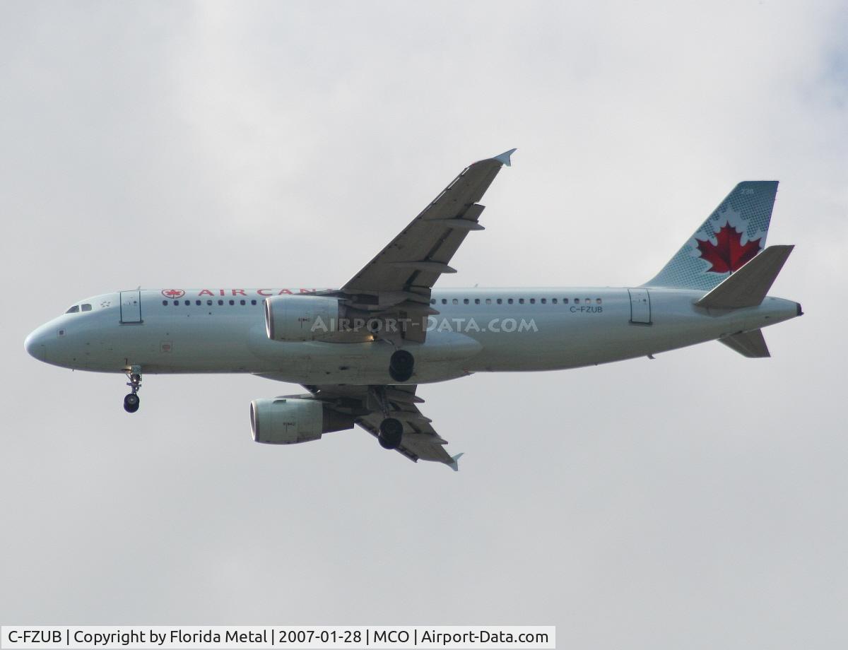 C-FZUB, 2003 Airbus A320-214 C/N 1940, Air Canada