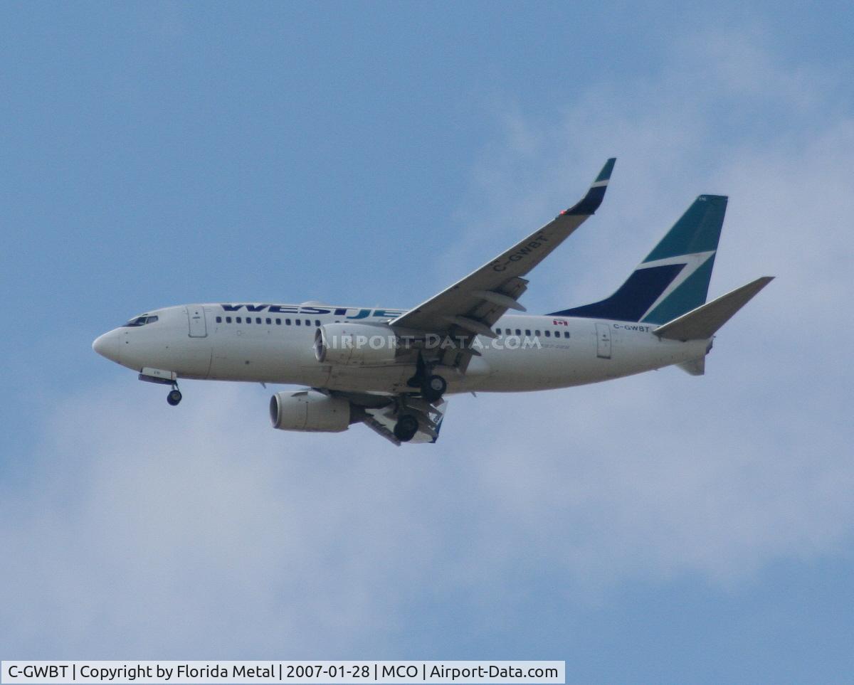 C-GWBT, 2003 Boeing 737-7CT C/N 32755, West Jet
