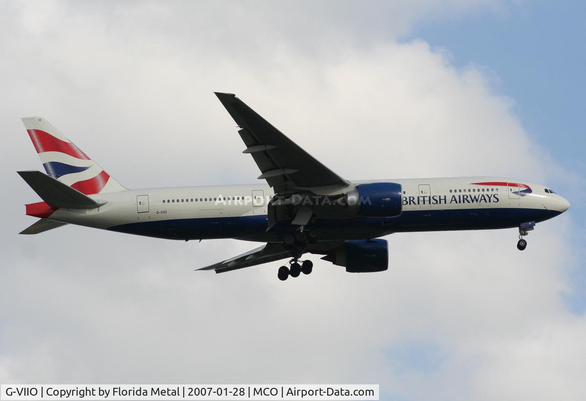 G-VIIO, 1999 Boeing 777-236 C/N 29320, British