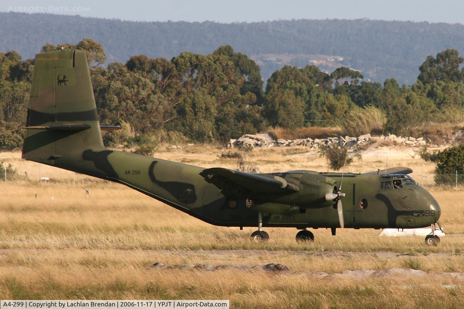 A4-299, 1971 De Havilland Canada DHC-4A Caribou C/N 299, De Haviland Canada DHC-4 Carabou of the RAAF