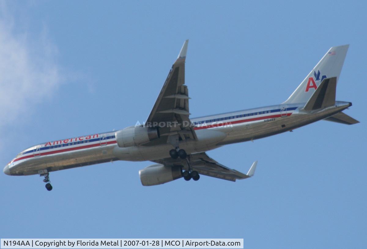 N194AA, 2001 Boeing 757-223 C/N 32388, AA 757