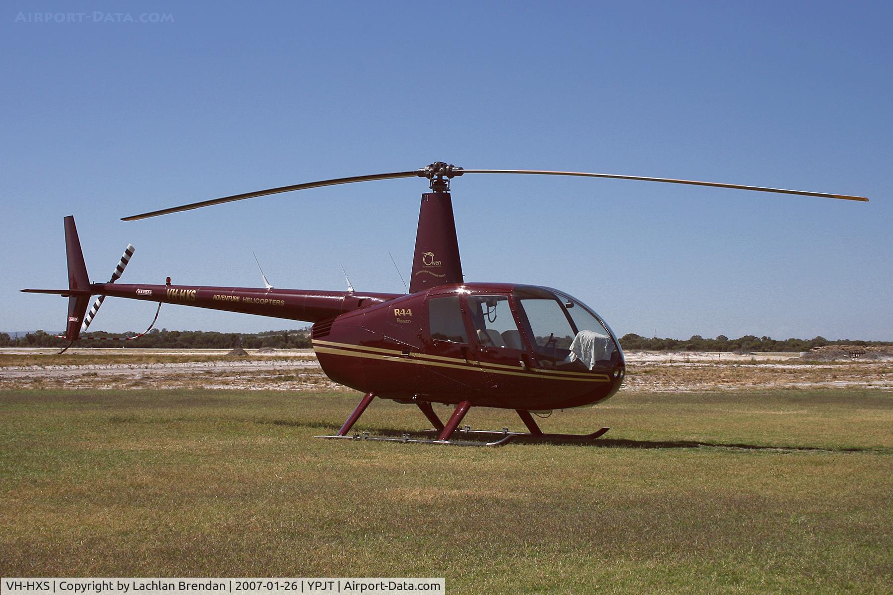 VH-HXS, 2000 Robinson R44 C/N 0761, Robinson R44