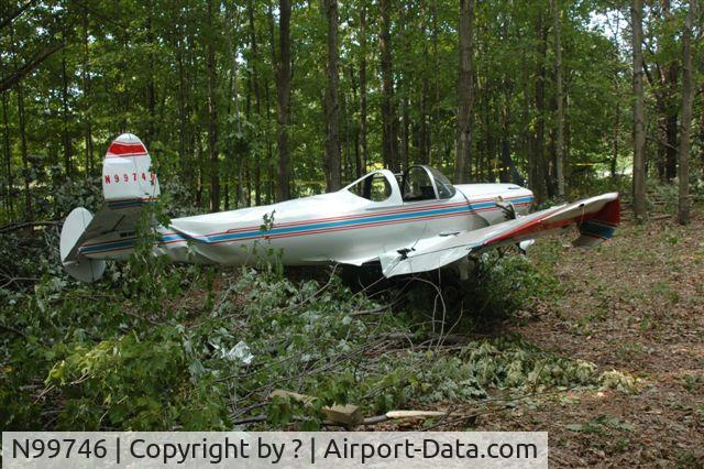 N99746, Erco 415D Ercoupe C/N 2369, Crash