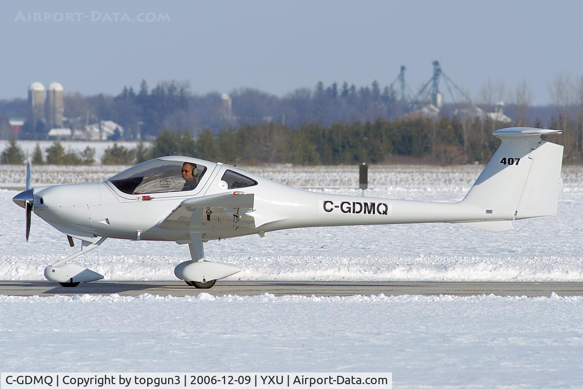 C-GDMQ, 2006 Diamond DA-20C-1 Eclipse C/N C0407, Test Registration.  Currently N477AM