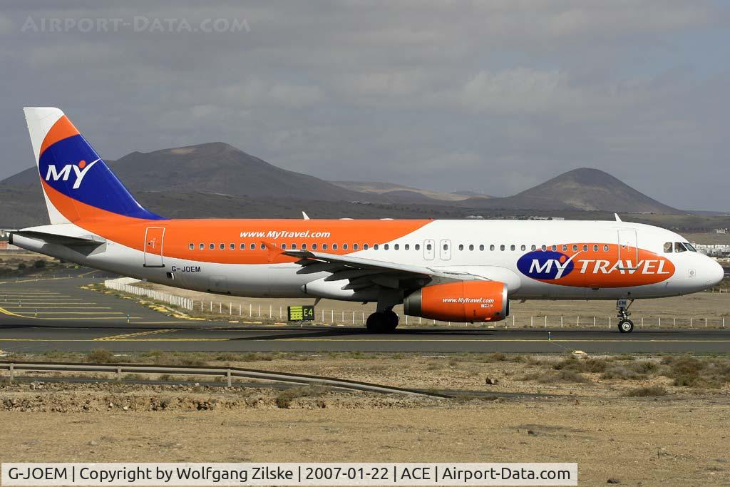 G-JOEM, 1993 Airbus A320-231 C/N 449, visitor
