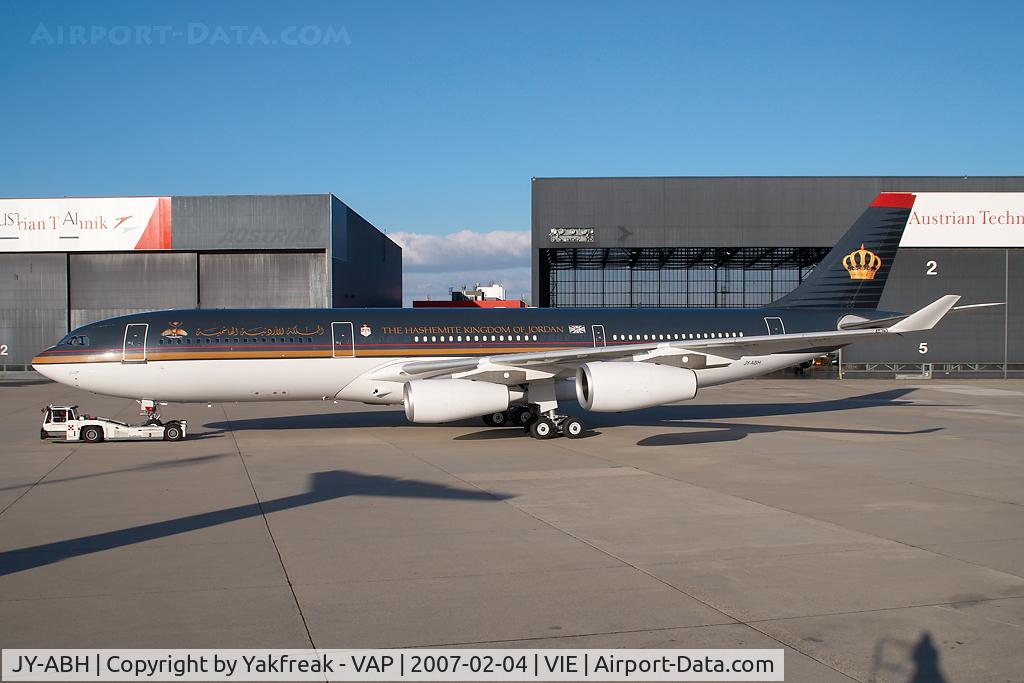 JY-ABH, 1993 Airbus A340-211 C/N 009, Jordan Government Airbus 340-200