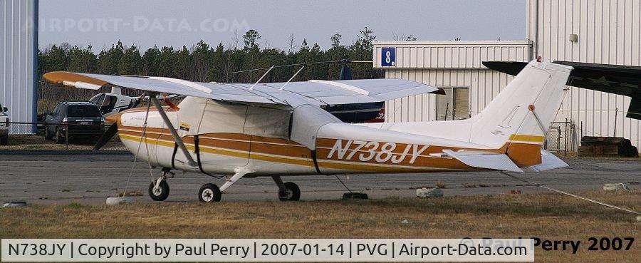 N738JY, 1977 Cessna 172N C/N 17270025, Visiting, I guess?  Perhaps for some work