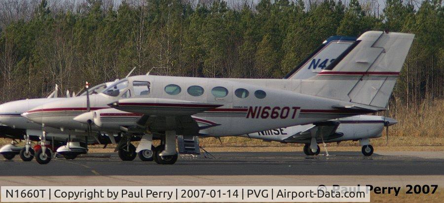 N1660T, 1973 Cessna 414 Chancellor C/N 414-0453, Cessna up from North Carolina