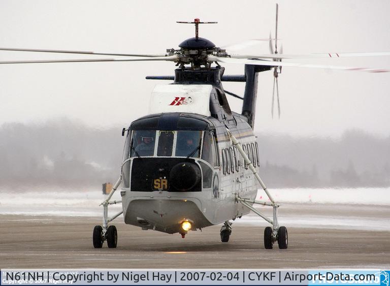 N61NH, 1970 Sikorsky S-61N C/N 61474, A rare visit to CYKF