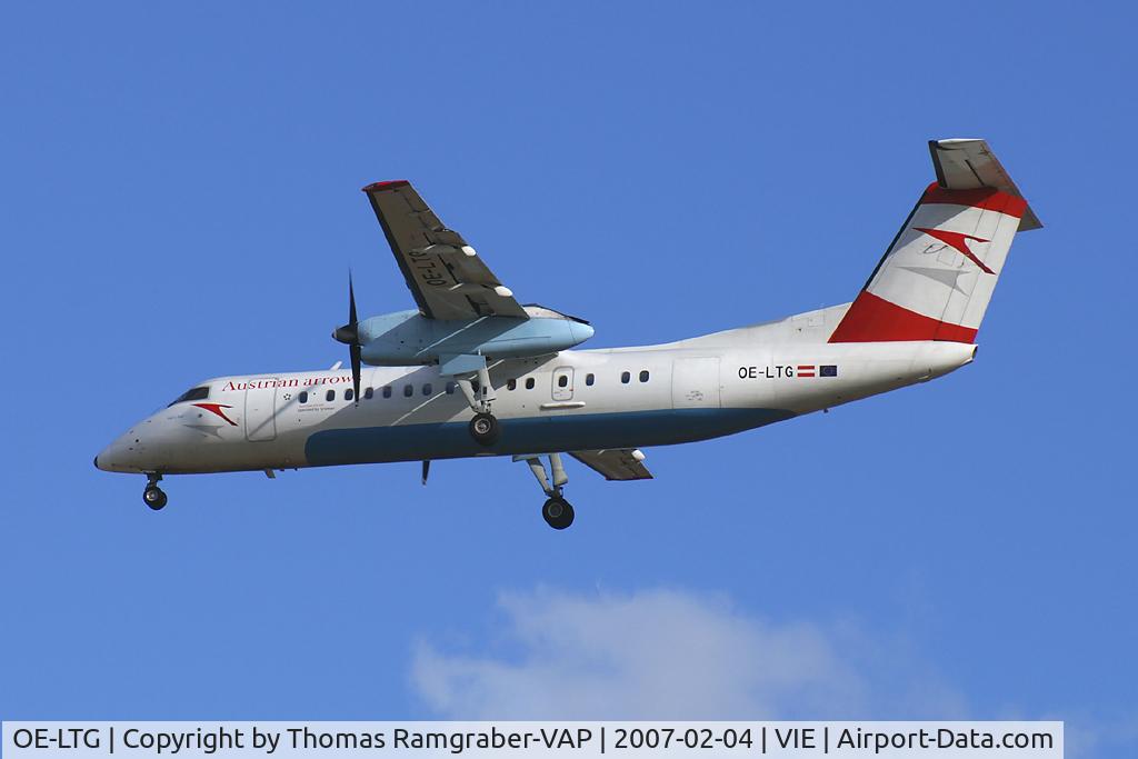 OE-LTG, 1997 De Havilland Canada DHC-8-314Q Dash 8 C/N 438, Austrian Arrows Dash 8-300