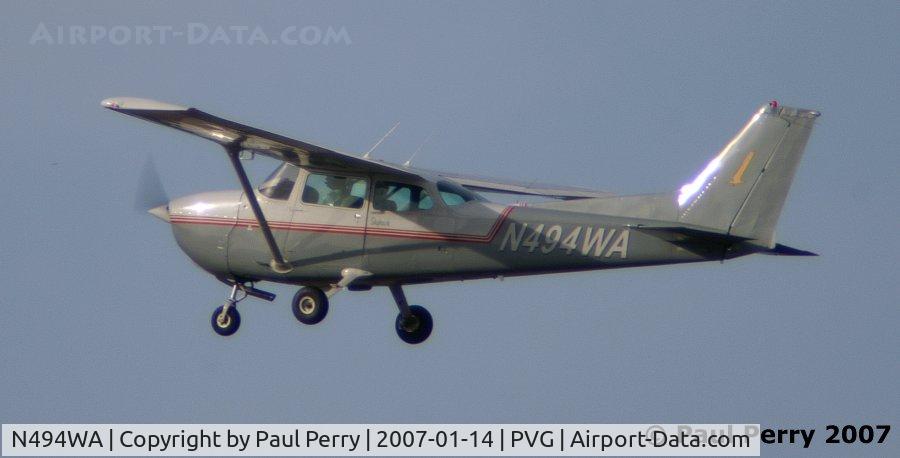 N494WA, 1978 Cessna 172N C/N 17271129, Airborne, but not headed directly at me this time