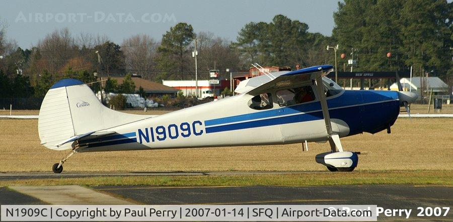 N1909C, 1953 Cessna 170B C/N 26054, Fairly fresh out of the hangar