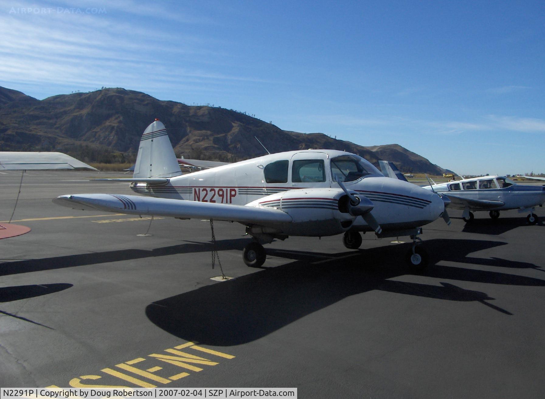 N2291P, 1957 Piper PA-23 Apache C/N 23-902, 1957 Piper PA-23-150 APACHE, two Lycoming O-320s 150 Hp each