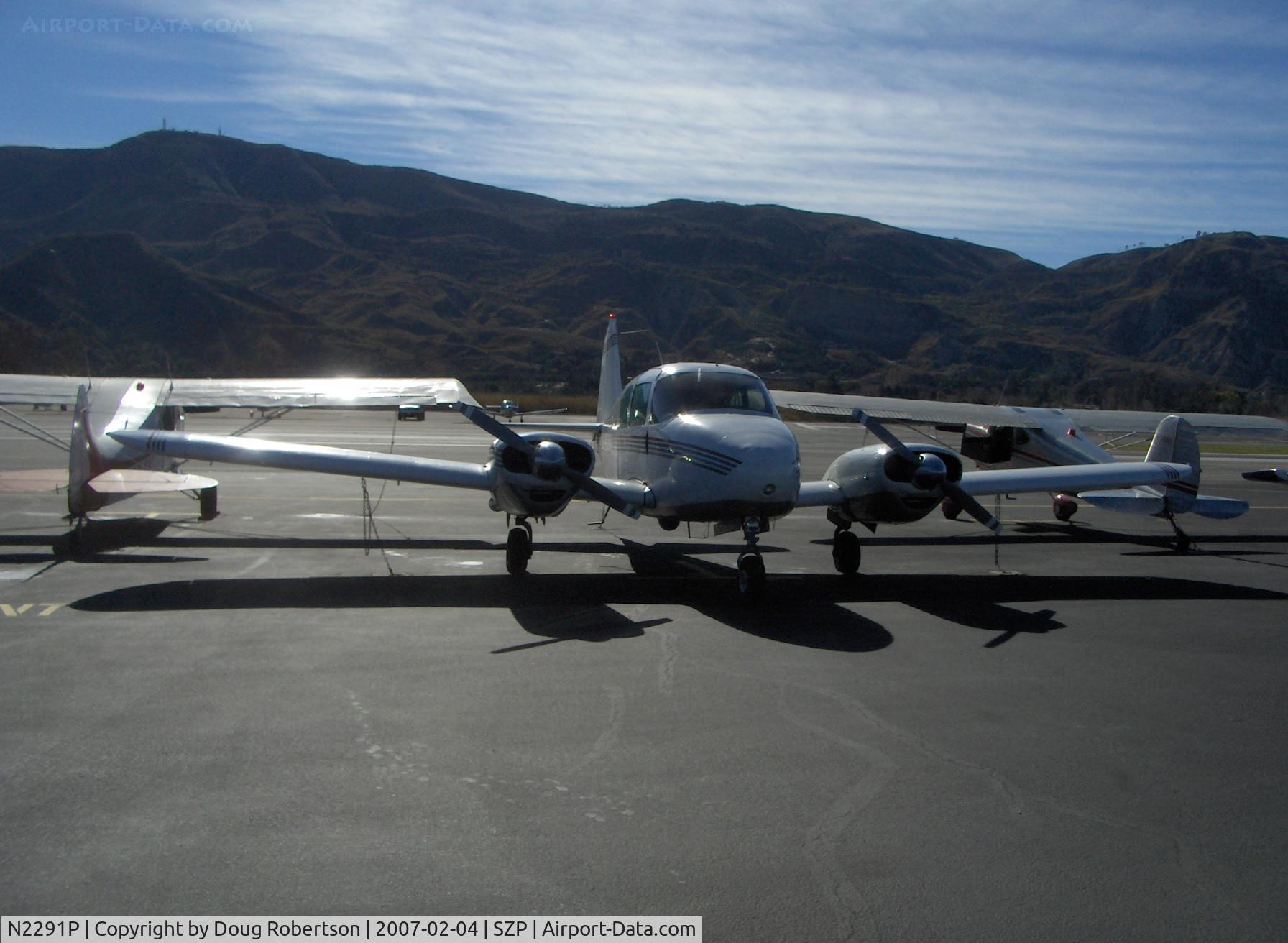 N2291P, 1957 Piper PA-23 Apache C/N 23-902, 1957 Piper PA-23-150 APACHE, two Lycoming O-320s 150 Hp each