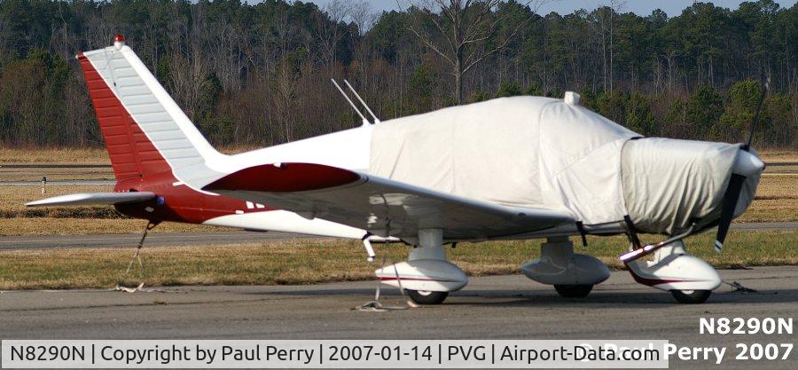 N8290N, 1969 Piper PA-28-140 Cherokee C/N 28-25508, This time around, she's all covered up