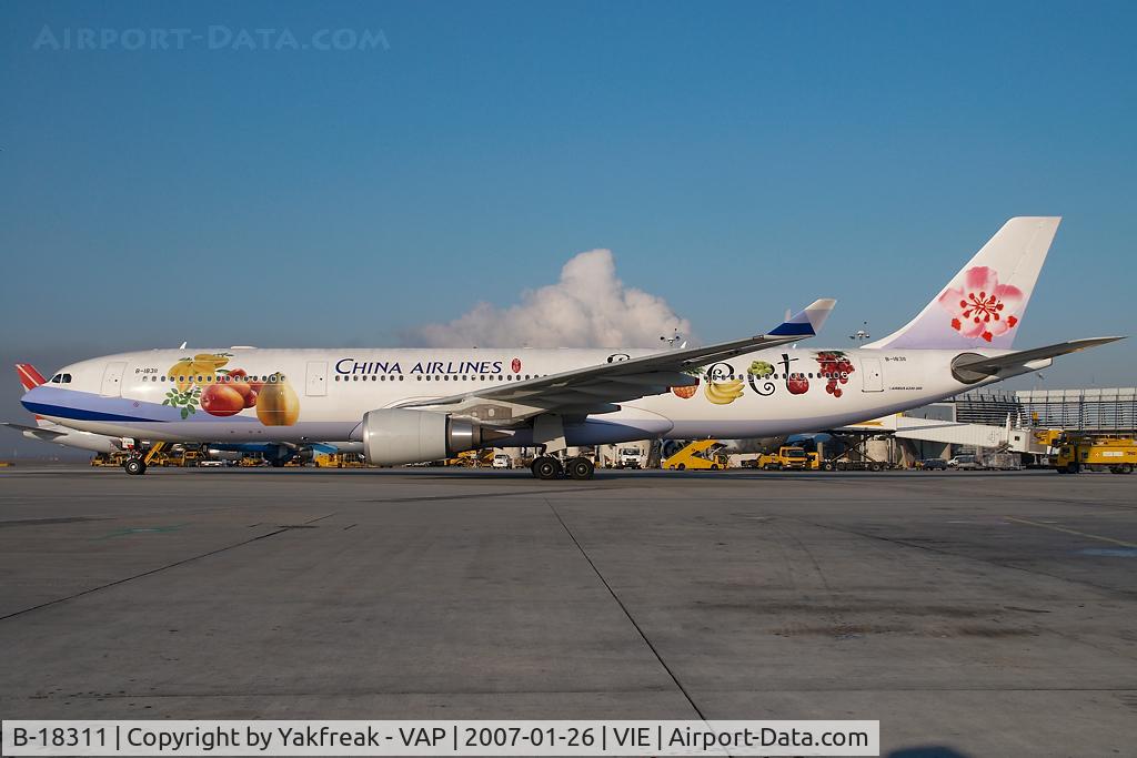 B-18311, 2006 Airbus A330-202 C/N 752, China Airlines Airbus A330-300 in special colors