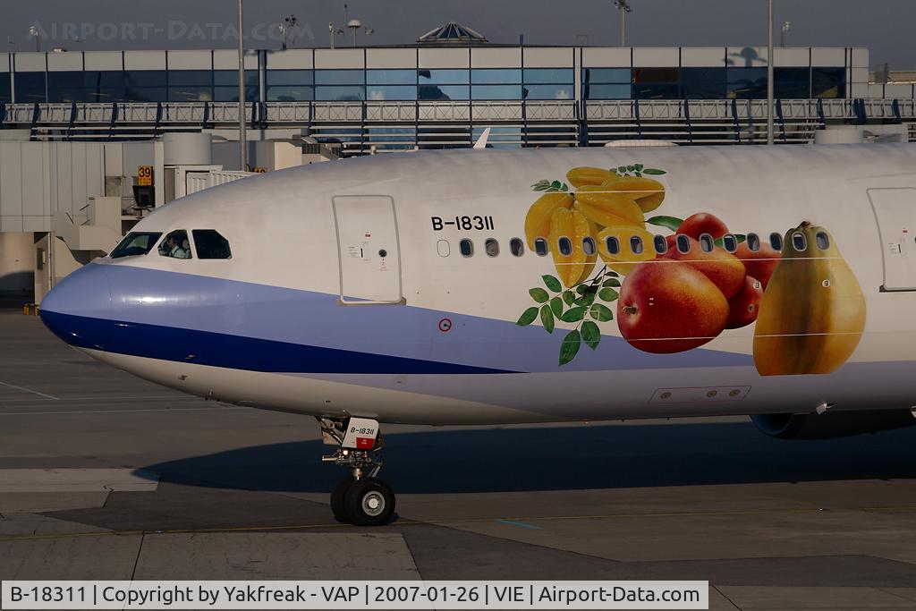 B-18311, 2006 Airbus A330-202 C/N 752, China Airlines Airbus A330-300 in special colors