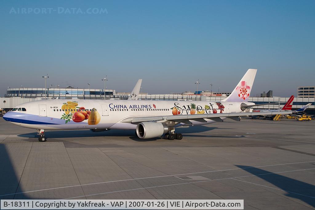 B-18311, 2006 Airbus A330-202 C/N 752, China Airlines Airbus A330-300 in special colors
