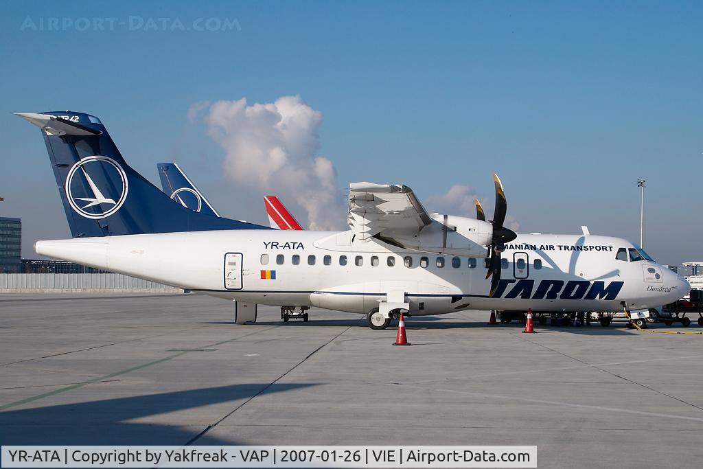 YR-ATA, 1997 ATR 42-500 C/N 566, Tarom ATR42