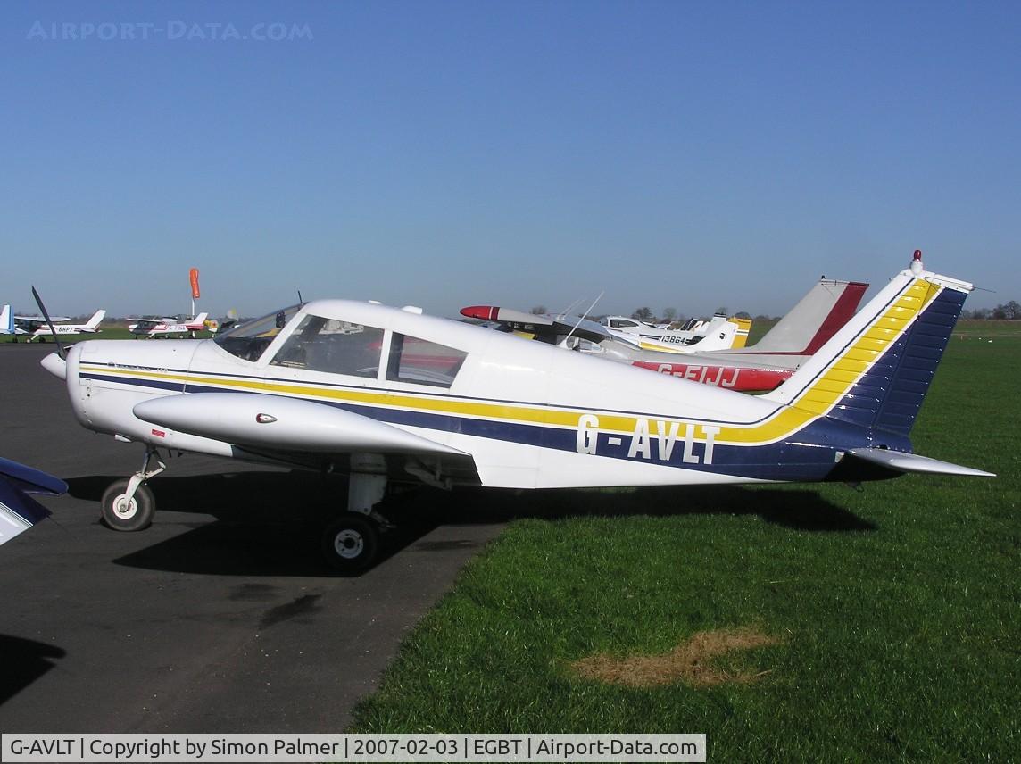 G-AVLT, 1967 Piper PA-28-140 Cherokee C/N 28-23328, PA-28-140 Cherokee at Turweston