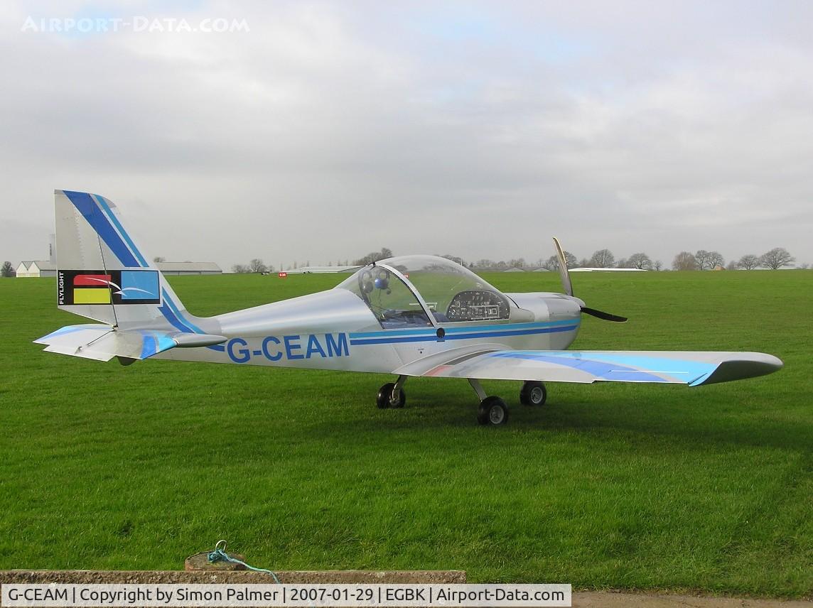 G-CEAM, 2006 Cosmik EV-97 TeamEurostar UK C/N 2729, EV97 at Sywell in new markings
