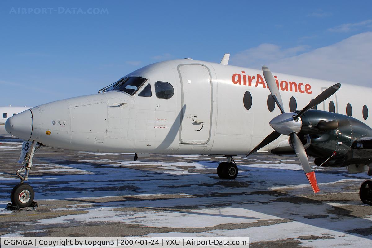 C-GMGA, 1998 Beech 1900D C/N UE-315, Parked at ESSO ramp.