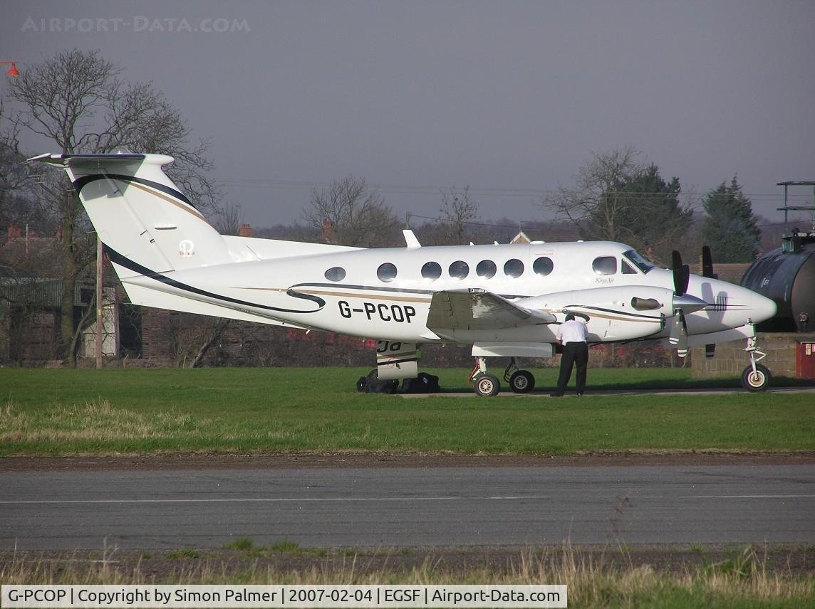 G-PCOP, 2004 Raytheon B200 King Air C/N BB-1860, Beech 200 Super King Air at Conington