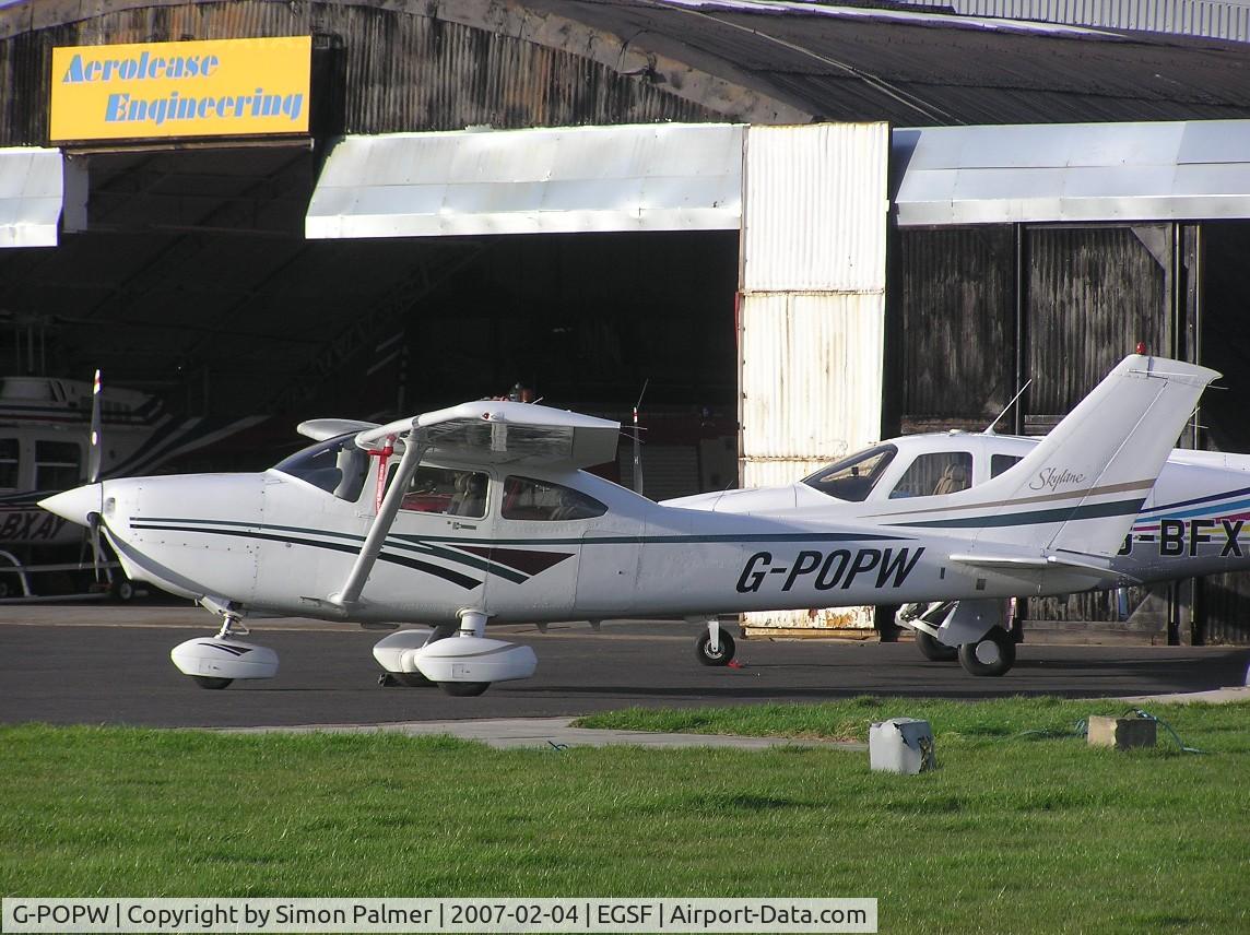 G-POPW, 1998 Cessna 182S Skylane C/N 18280204, Cessna 182S Skylane at Conington