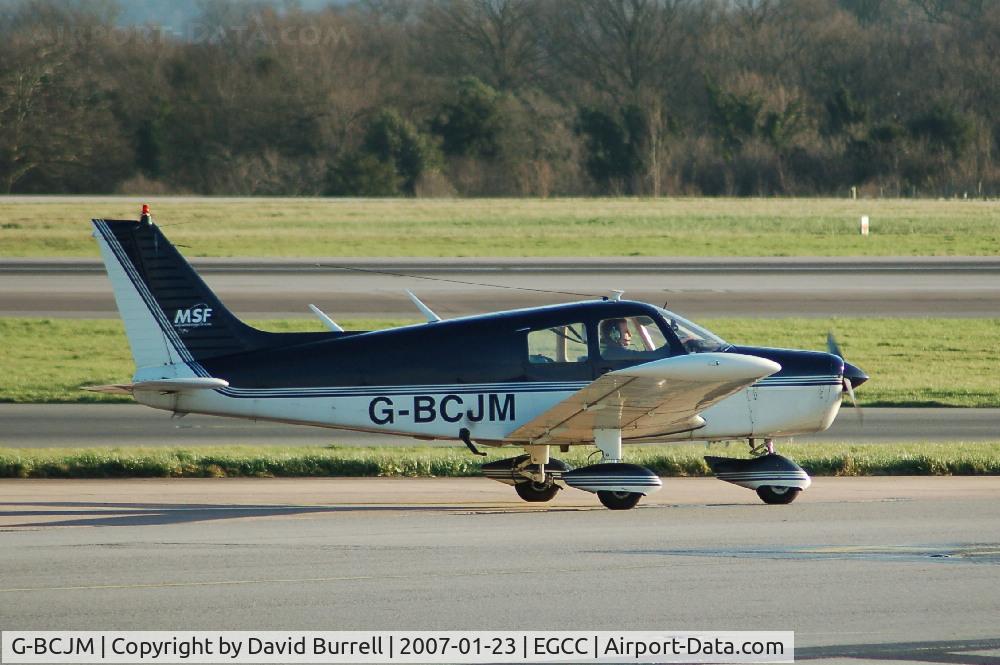 G-BCJM, 1974 Piper PA-28-140 Cherokee Cruiser C/N 28-7425321, Piper Cherokee - Taxiing