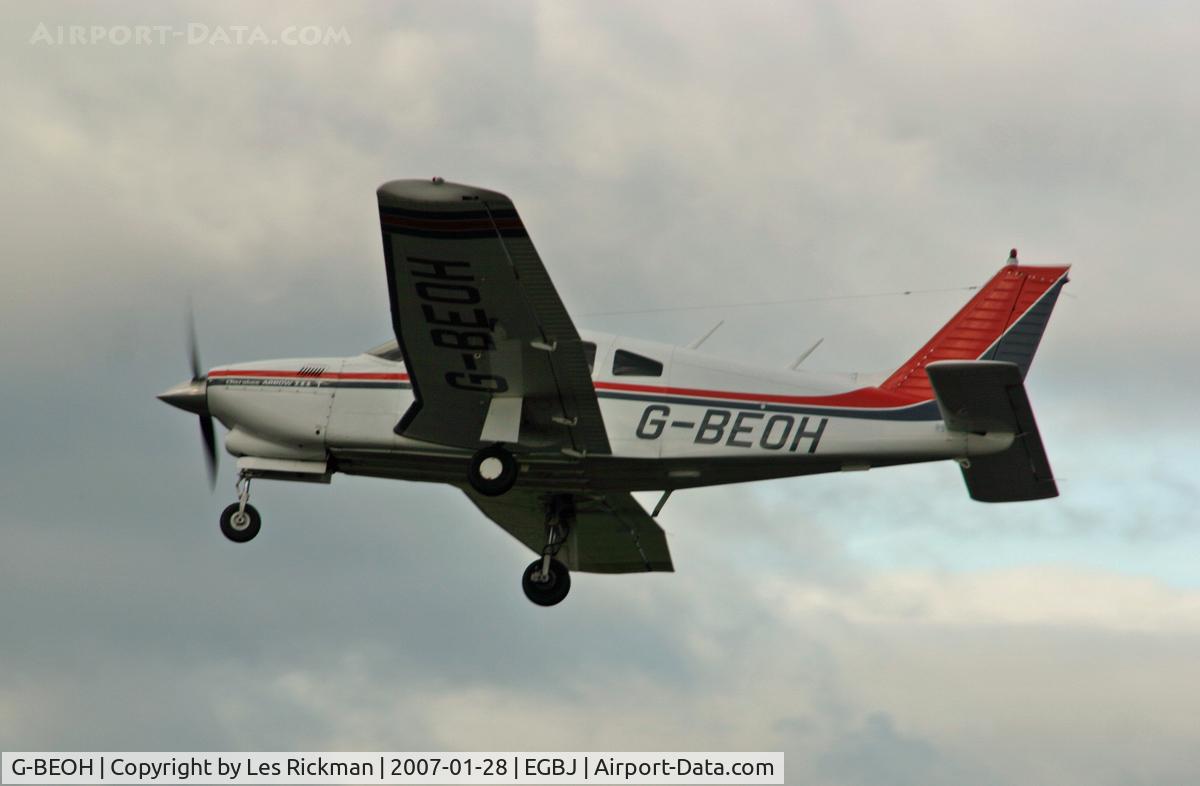 G-BEOH, 1977 Piper PA-28R-201T Cherokee Arrow III C/N 28R-7703038, Piper PA-28R-201T Turbo Arrow