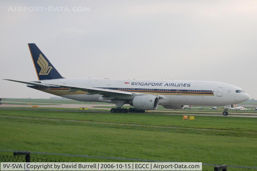 9V-SVA, 2001 Boeing 777-212/ER C/N 28524, Singapore Airlines - Taxiing