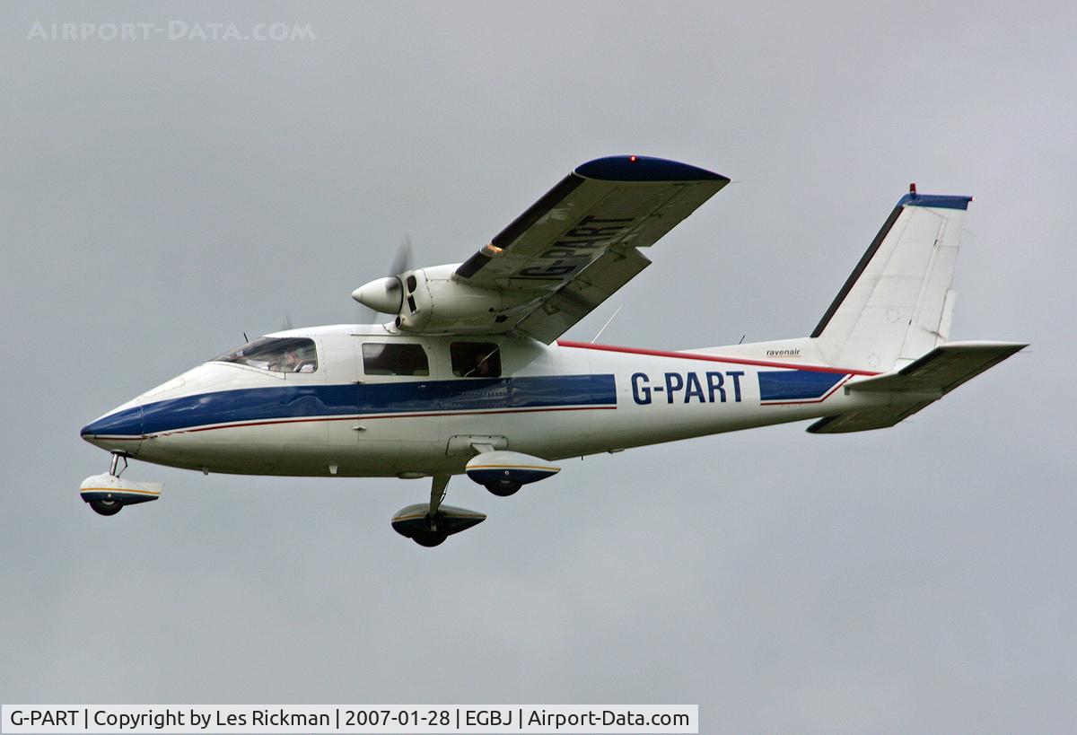 G-PART, 1977 Partenavia P-68B Victor C/N 62, Partenavia P.68B