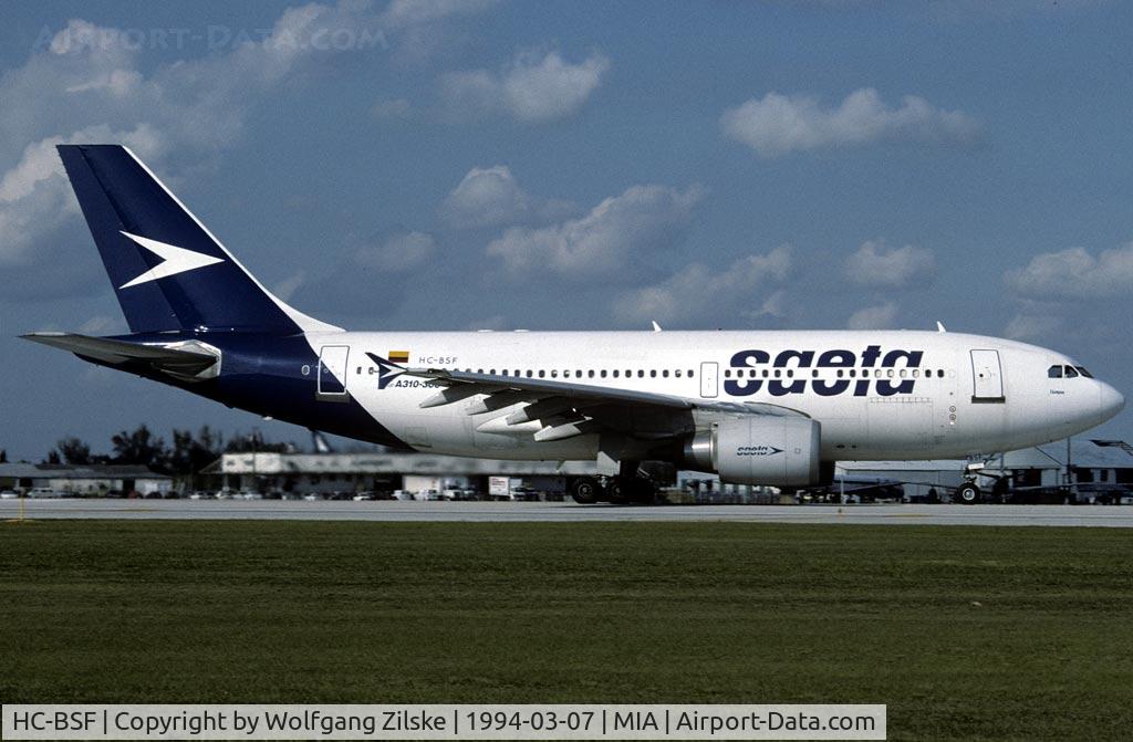 HC-BSF, 1992 Airbus A310-304 C/N 661, visitor