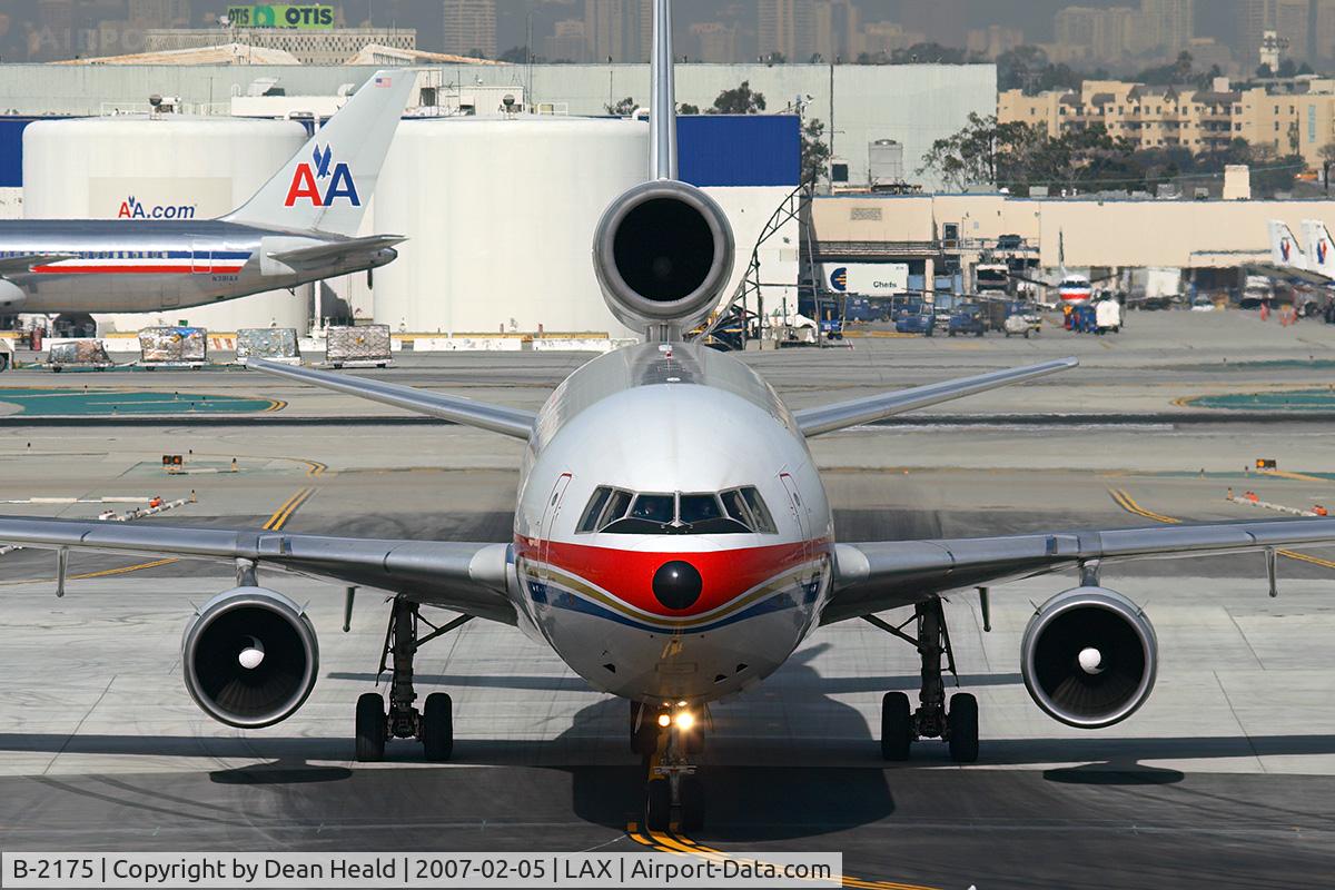 B-2175, 1993 McDonnell Douglas MD-11 C/N 48520, China Cargo Airlines B-2175 crossing the newly constructed, but not yet open, RWY 25L/7R on taxiway ST.