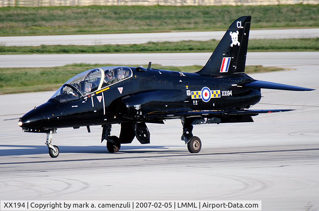 XX194, 1978 Hawker Siddeley Hawk T.1A C/N 041/312041, MILITARY