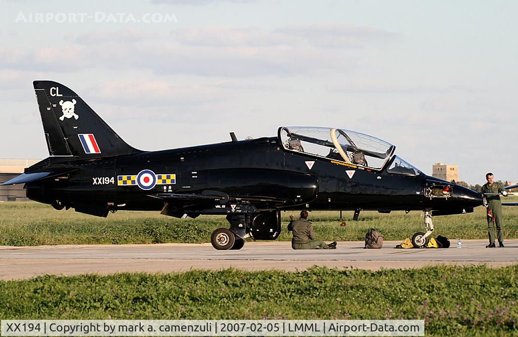 XX194, 1978 Hawker Siddeley Hawk T.1A C/N 041/312041, MILITARY
