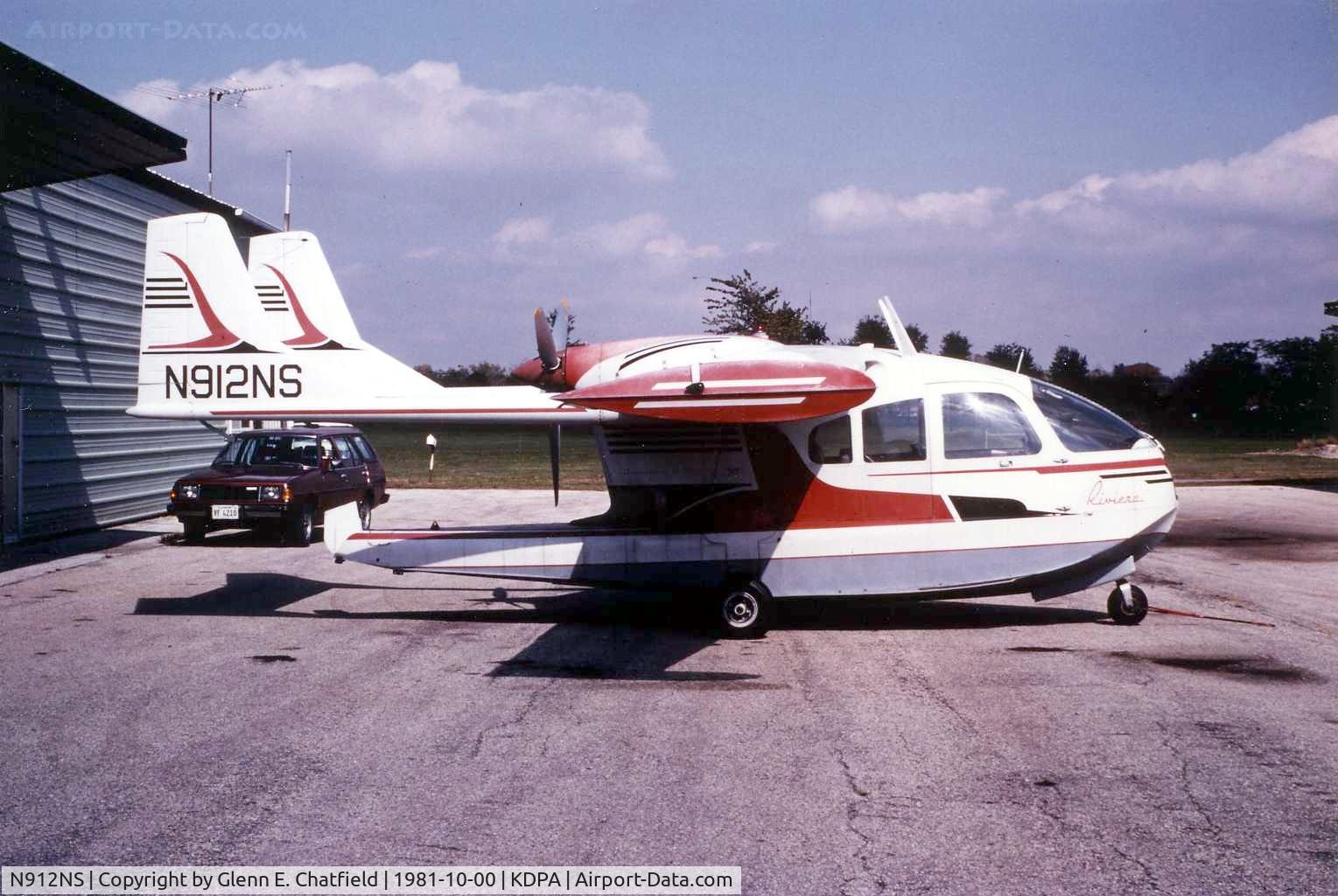 N912NS, 1965 Nardi FN-333 C/N 0105, Unusual plane, based in the west t-hangars at the time