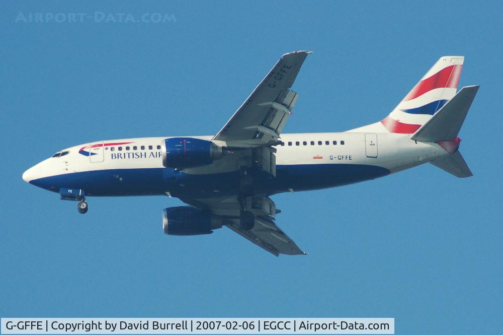 G-GFFE, 1995 Boeing 737-528 C/N 27424, British Airways - Landing