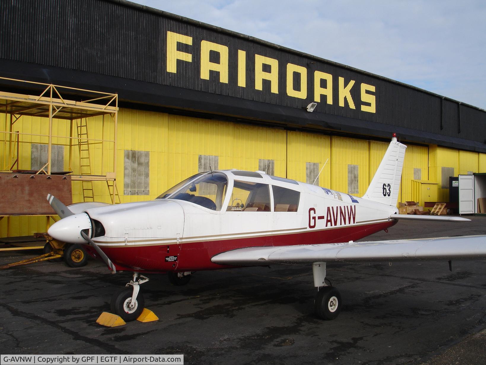 G-AVNW, 1967 Piper PA-28-180 Cherokee C/N 28-4210, PA28-180
