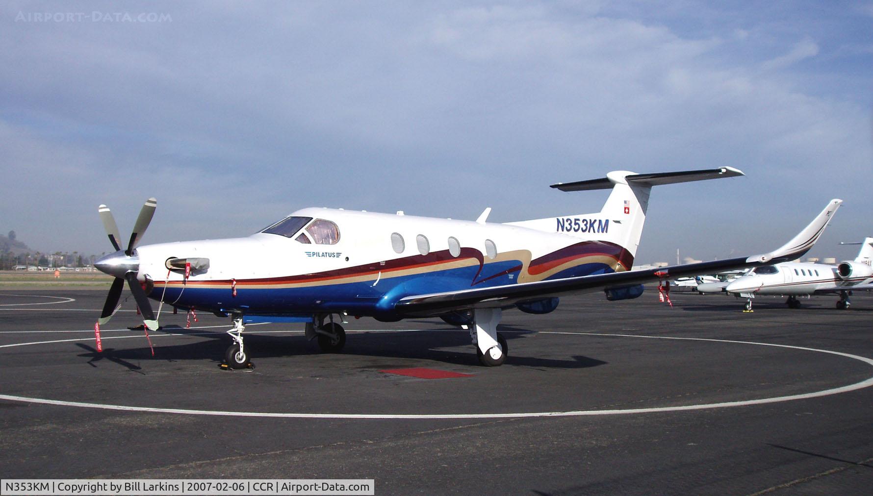 N353KM, 2003 Pilatus PC-12/45 C/N 534, Front view
