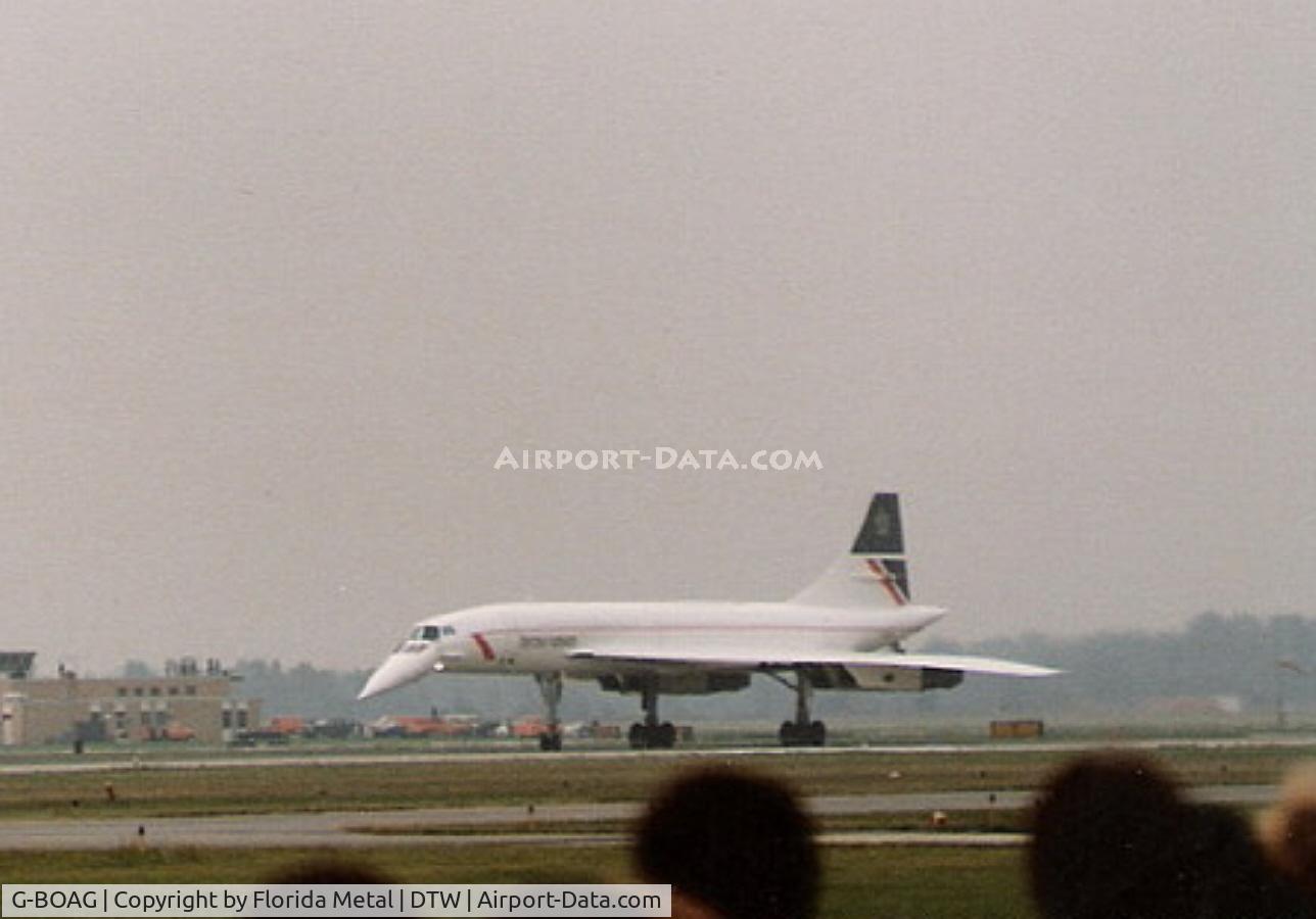 G-BOAG, 1978 Aerospatiale-BAC Concorde 1-102 C/N 100-014, Concorde