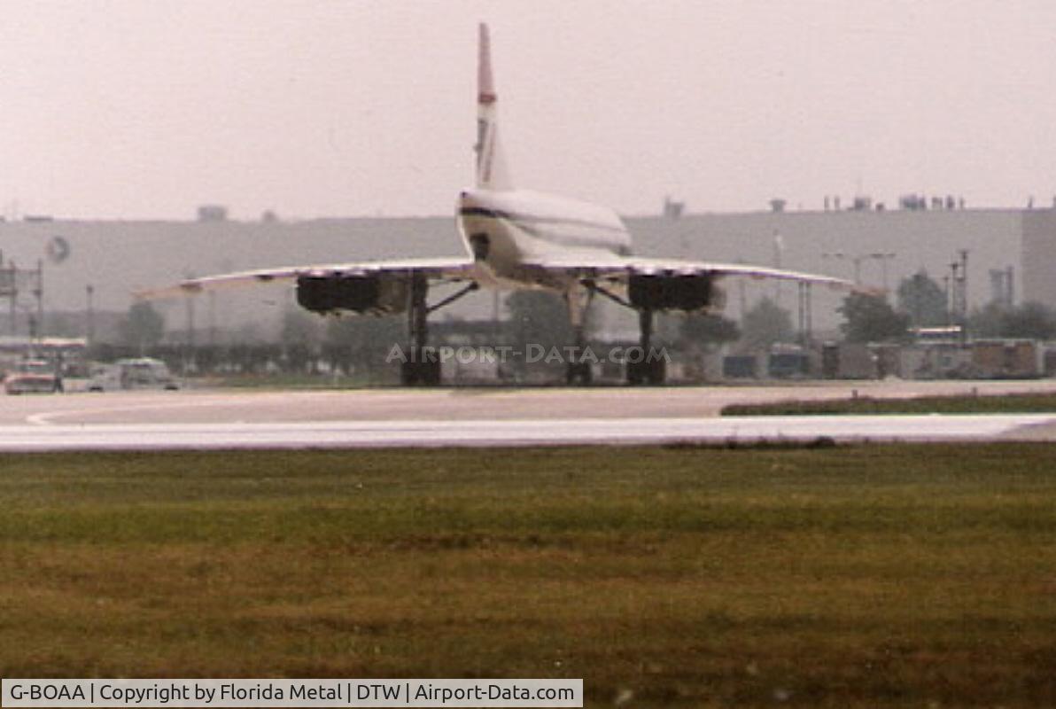 G-BOAA, 1974 Aerospatiale-BAC Concorde 1-102 C/N 100-006, Concorde