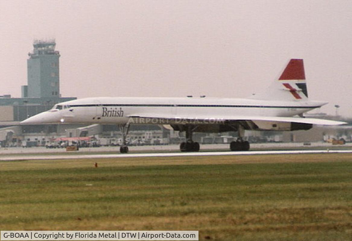 G-BOAA, 1974 Aerospatiale-BAC Concorde 1-102 C/N 100-006, Concorde