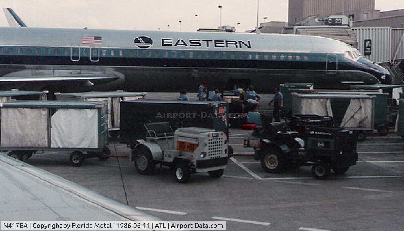 N417EA, 1976 McDonnell Douglas DC-9-51 C/N 47753, Eastern DC-9