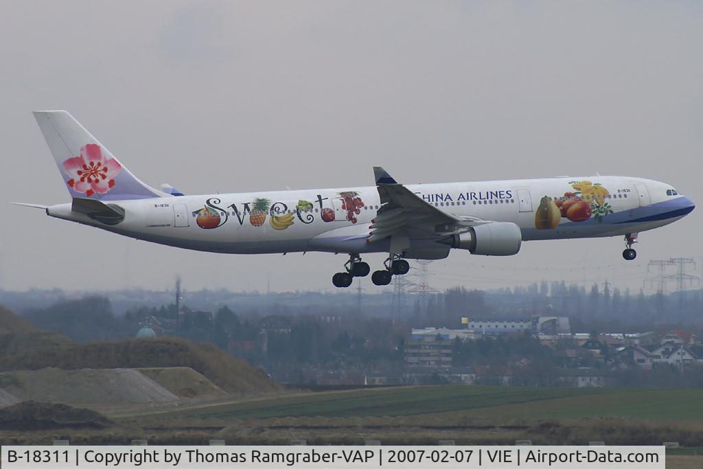 B-18311, 2006 Airbus A330-202 C/N 752, China Airlines Airbus A330-300