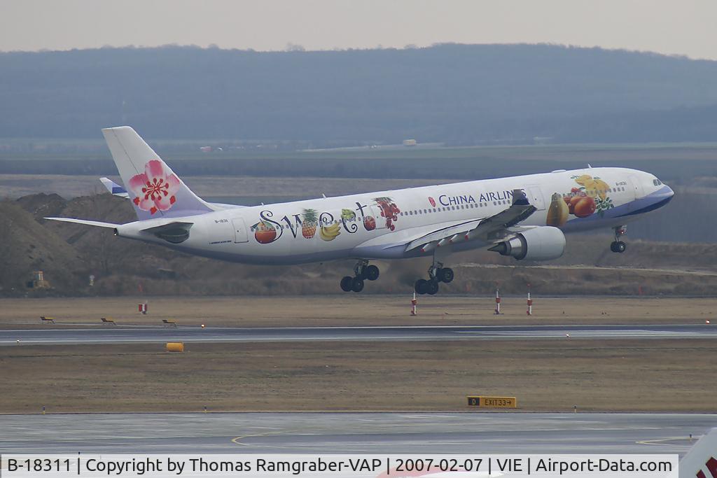 B-18311, 2006 Airbus A330-202 C/N 752, China Airlines Airbus A330-300