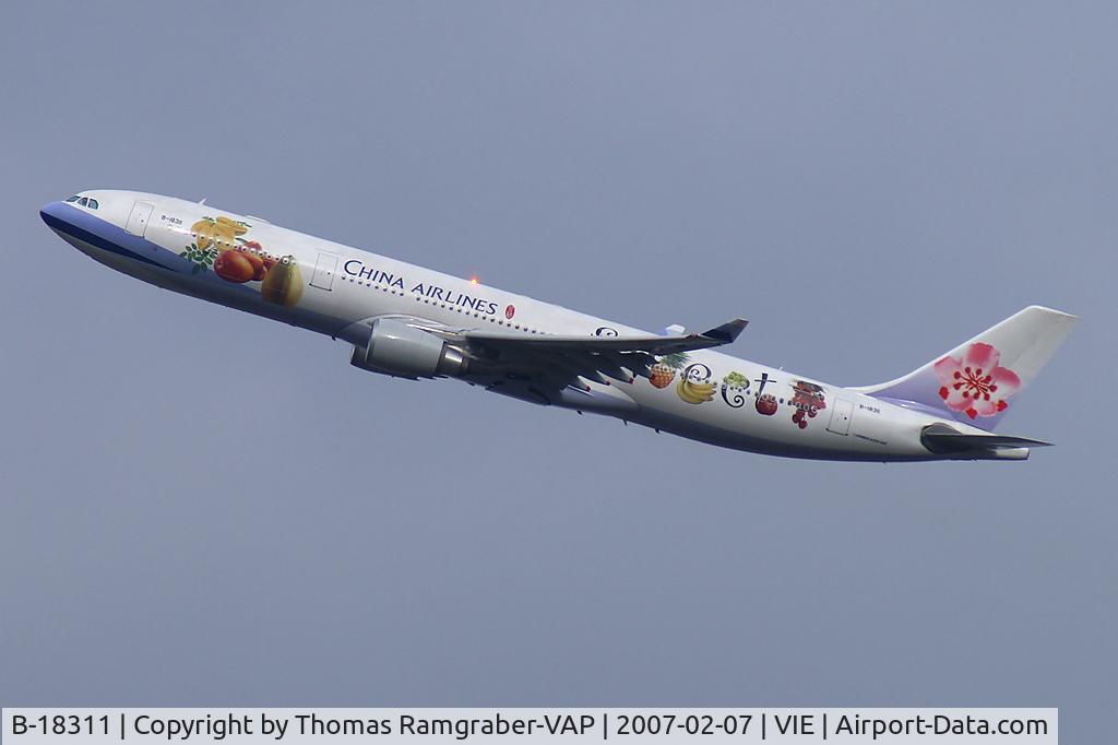 B-18311, 2006 Airbus A330-202 C/N 752, China Airlines Airbus A330-300