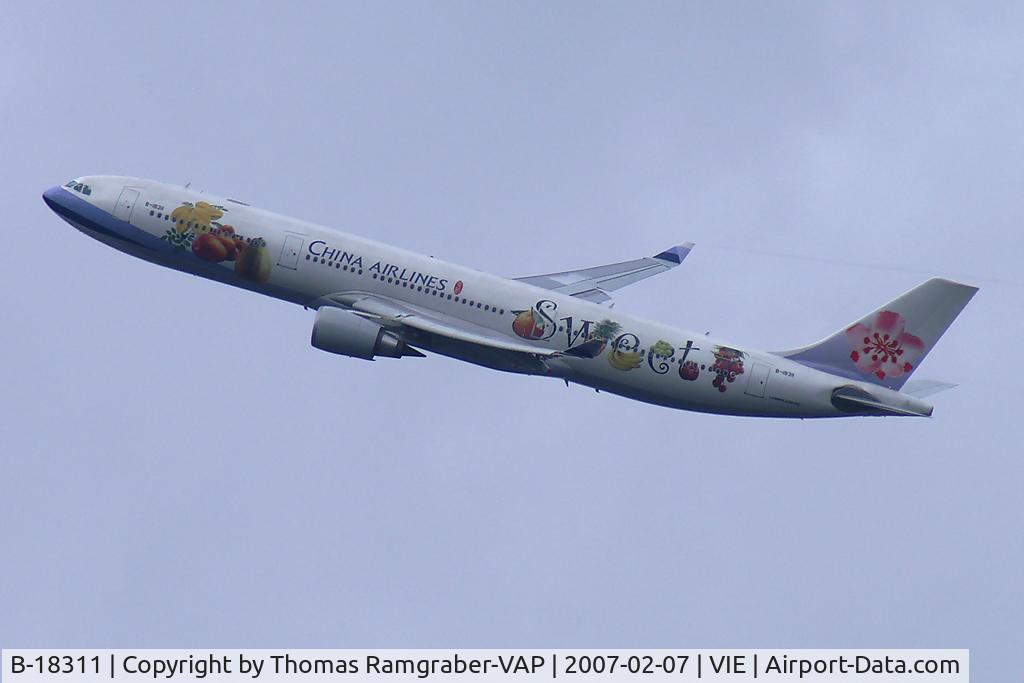 B-18311, 2006 Airbus A330-202 C/N 752, China Airlines Airbus A330-300